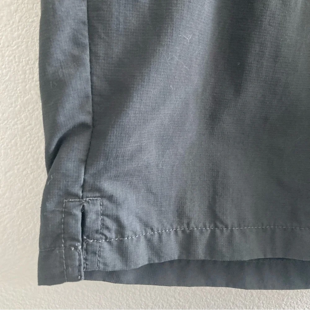 The North Face Pull On Adventure Short Asphalt Grey Hiking Ripstop Nylon Outdoor